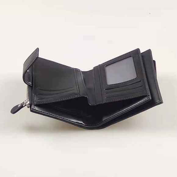 ✨✨BRAND NEW Mens Bifold Card Holder Wallet with Button Clip - Picture 6 of 9